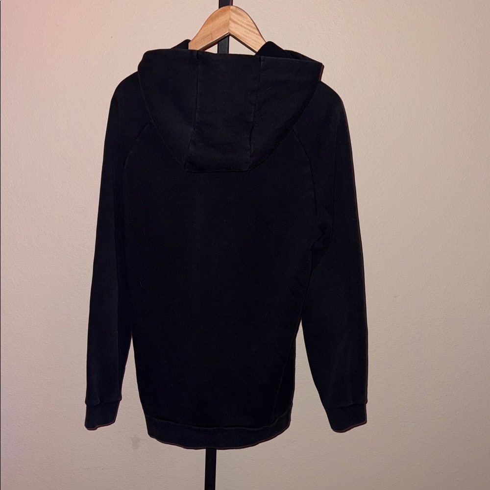 Nike Jordan Black Hoodie Sweatshirt Jumpman Graphic Standard Fit Men’s Size L - Picture 3 of 5